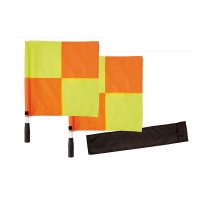 Drapeaux de Touche à Damiers Jaune Rouge