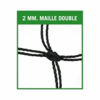 Filets pour but transportable - Blanc - 11 joueurs
